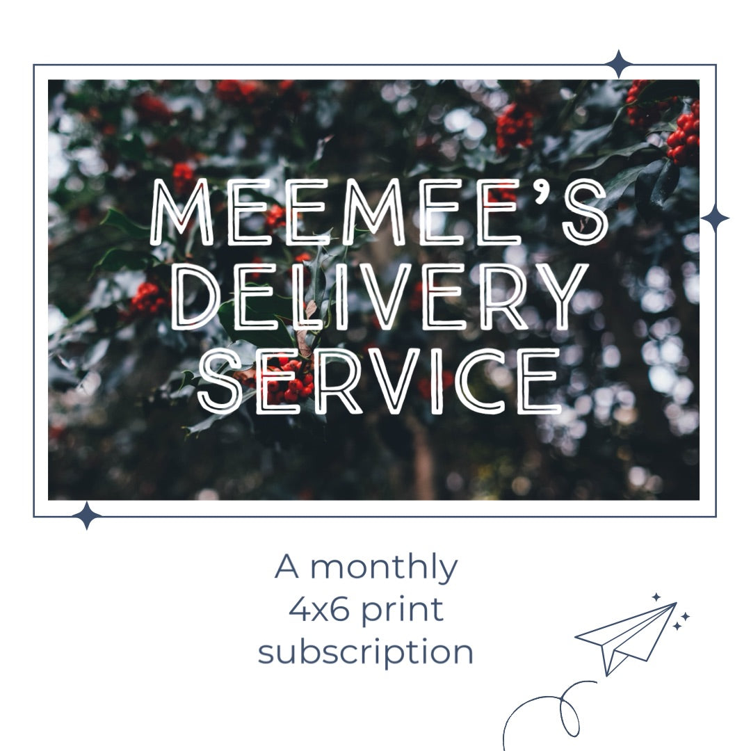 Monthly 4x6 Print Subscription