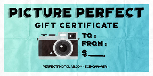 Picture Perfect Gift Certificate